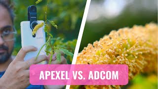 Which Mobile MACRO Lens is Best Apexel 12x24x or Adcom 12x24x [upl. by Aitnuahs]