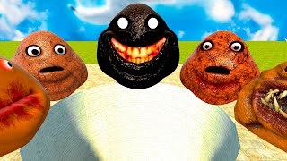 SECRET 😱 BIG PIT KILLER POU BOU FROM BOUS REVENGE In Garrys Mod [upl. by Eissehc215]