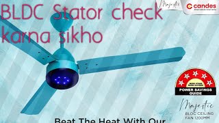 How to check BLDC Stator Ceiling Fan [upl. by Orrin]