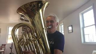 Gregson Tuba Concerto 1st Movement [upl. by Bowerman]