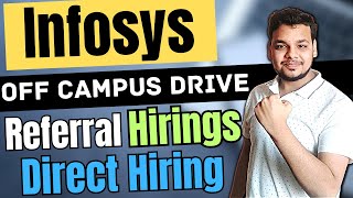 Infosys Hiring Freshers  OFF Campus Drive For 2024  2023  2022 Batch Hiring Latest 2024 Batch [upl. by Vladi]