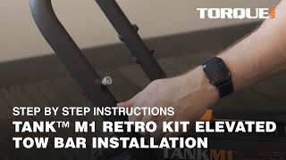 How to Install the New Elevated Tow Bar on the 1st Gen TANK™ M1 [upl. by Wein]