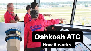 Oshkosh Air Traffic Control  How it works Behind the Scenes with alohabob9 [upl. by Neit]