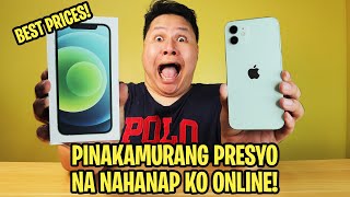 IPHONE 12  PINAKAMURANG PRICES NAHANAP KO SA ONLINE [upl. by Eldin]