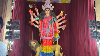 World Biggest Durga Mata  Navaratri Utsav 2024  Biggest Durga Mata  Hyderabad [upl. by Deyas550]