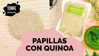 Papillas con QUINOA para bebés de 6 meses [upl. by Siuqram542]