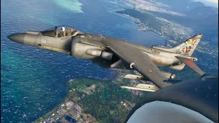 MSFS VR PSVR2 AV8B Harrier II Formation 1080ti8700k [upl. by Tarton]