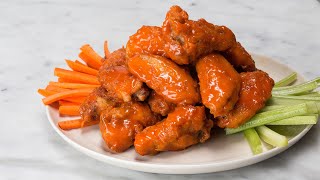 The Best Crispy Buffalo Wings [upl. by Aihsi]