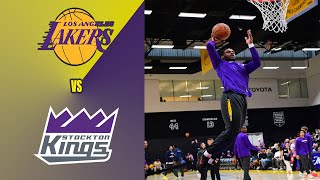 South Bay Lakers vs Stockton Kings  Lakers Highlights [upl. by Clareta]