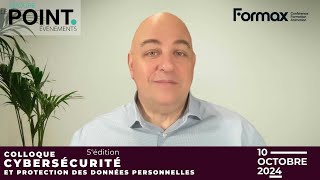 C’est OFFICIEL  Steve Waterhouse au Colloque Cybersécurité et protection des données personnelles 🔐 [upl. by Swetlana]