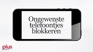 Ongewenste telefoontjes blokkeren iPhone [upl. by Papst]