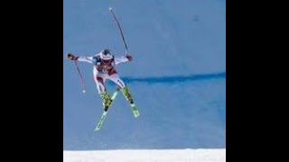 World Cup Skiing Hahnenkamm Rennen Kitzbühel 2023 Streif Mausefalle [upl. by Hardi]