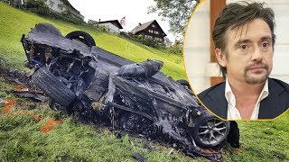 RICHARD HAMMOND TERRIBLE CRASH IN A RIMAC CONCEPT ONE AT GRAND TOUR [upl. by Odlanra]