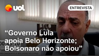 Não sou Lula nem Bolsonaro sou BH diz prefeito que apoiou Lula e tenta reeleição [upl. by Marler]