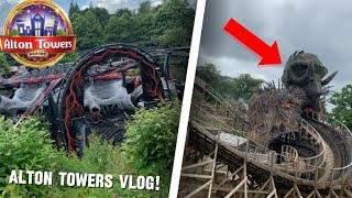 FIRST TIME visiting ALTON TOWERS summer 2024 vlog [upl. by Ellinehc]