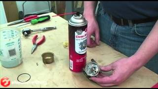 How to Clean a 4Cycle Engine Carburetor [upl. by Malca]