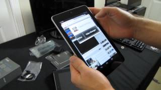 ASUS Google Nexus 7 Android Jellybean 41 7quot Tablet Unboxing amp First Look Linus Tech Tips [upl. by Yznel]