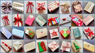 62 Stunning Gift Wrapping Ideas  DIY Christmas Gift Packing  Creative Gift Wraps giftwrap [upl. by Alessig]