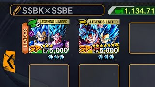 Only SSBK Goku And SSBE Vegeta [upl. by Ytiak]