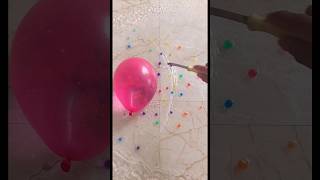 Pop Balloon balloonpopping reversevideo balloon asmr satisfying shorts trending kidsvideo [upl. by Addam]