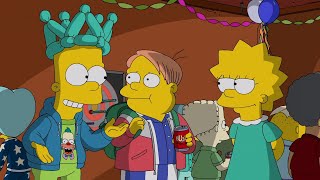 La pijamada de Bart y Lisa Los simpson capitulos completos en español latino [upl. by Gingras]