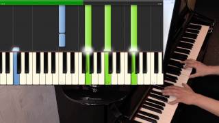 Enya  Boadicea Piano Tutorial Synthesia [upl. by Gladstone]