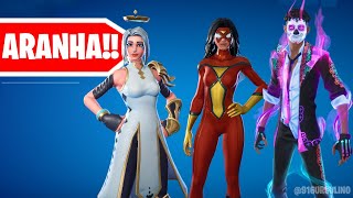 NOVA SKIN MULHERARANHA Loja de Hoje Fortnite 2010  Loja de itens do Fortnite [upl. by Kassandra850]