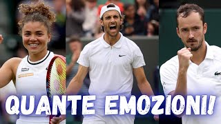 🇮🇹🔥MUSETTI e PAOLINI IN SEMIFINALE‼️SINNER SCONFITTO DA MEDVEDEV‼️Wimbledon 2024 Quarti🎾 [upl. by Oileduab]