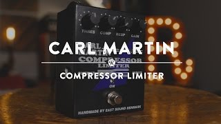 Carl Martin Compressor Limiter  Reverb Demo Video [upl. by Findley]