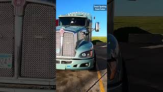 shorts 2008 Kenworth T660 With Super Sleeper At Iowa 80 Truck Stop kenworth [upl. by Anny]