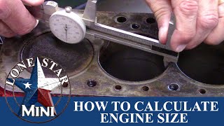 How to Calculate Engine Size  Classic Mini [upl. by Naivaf]