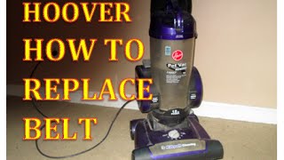 PRO KID  BELT Replace broken Hoover Upright Vacuum cleaner BELT [upl. by Ayadahs]