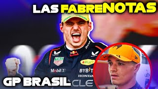 Las FabreNOTAS del GP de Sao Paulo de F1 en Interlagos [upl. by Nunciata]