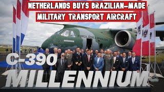 Netherlands buys Brazilian made military transport aircraft [upl. by Anauq592]