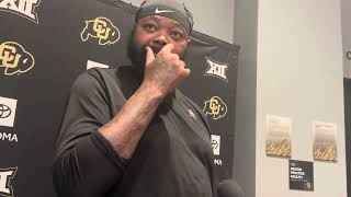 Colorado OL coach Phil Loadholt breaks down his group going into stretch run of regular season [upl. by Lenzi920]