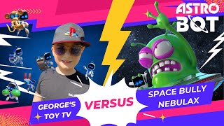 Georges Toy TV versus Space Bully Nebulax  Astro Bot PS5 [upl. by Dayle]