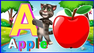 A for apple  अ से अनार  abcd phonics song  a for apple b for ball c for cat  abcd song  abcde [upl. by Atinet]