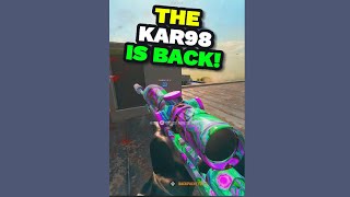 the Kar98 is BACK in Warzone [upl. by Llednew]