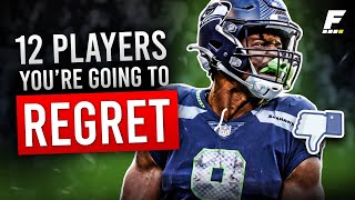 12 Overvalued Players  Avoid These Draft Picks 2023 Fantasy Football [upl. by Notffilc]