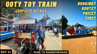 Ooty To Conoor Toy Train Complete Details With My First Ride Experience  How To book Ooty Toy Train [upl. by Ky528]