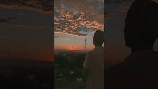 Evening view Show some love and subscribe me aesthetic sunset nature captures sky views short [upl. by Billie]