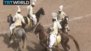 Pakistan Tent Pegging Records broken at Pakistan cavalry competition [upl. by Jenilee]