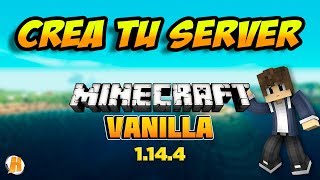 COMO CREAR UN SERVER DE MINECRAFT  VANILLA  FORGE  SPONGE  THERMOS  SPIGOT [upl. by Kienan]