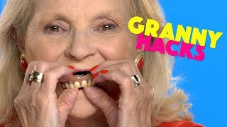 Best Granny Hacks Youll Ever See  Beauty Studio [upl. by Atalaya]