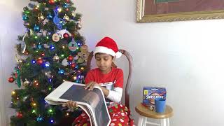 Polar express book read aloud  One Thousand Book Challenge [upl. by Wilterdink]