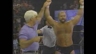 Arn Anderson with Ric Flair vs Alex Wright [upl. by Burleigh152]