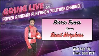 Power Rangers Beast Morphers Rorrie Travis Guest Stars [upl. by Nnyltak397]