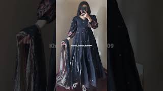 New stylish clothes designer dress design for designer girls for wedding 👗 youtubeshorts wedding [upl. by Adnohral85]