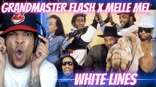 FIRST TIME HEARING  GRANDMASTER FLASH x MELLE MEL  WHITE LINES DONT DO IT  REACTION [upl. by Aninaig]