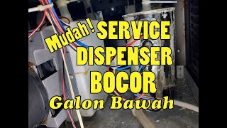 Cara Service Dispenser Bocor Galon Bawah Miyako Bisa Dilakukan Sendiri [upl. by Schnorr]